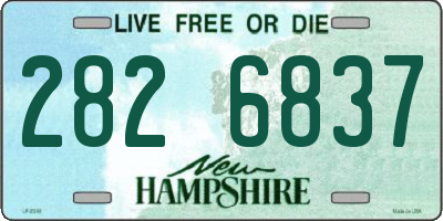 NH license plate 2826837