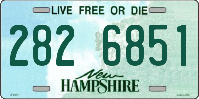 NH license plate 2826851