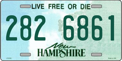 NH license plate 2826861