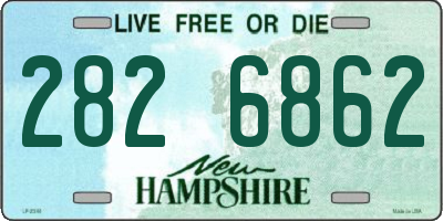 NH license plate 2826862
