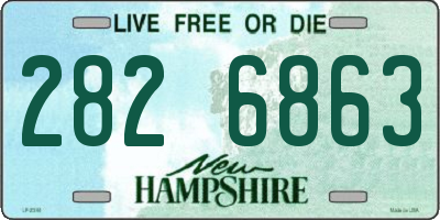 NH license plate 2826863