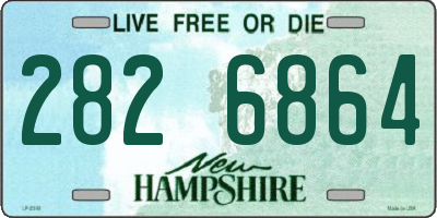 NH license plate 2826864
