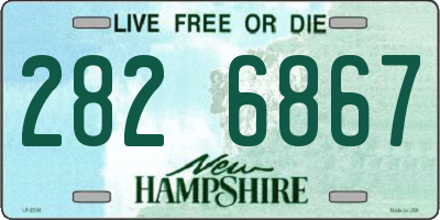 NH license plate 2826867