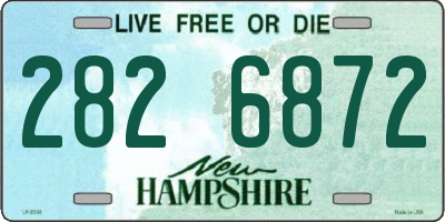 NH license plate 2826872