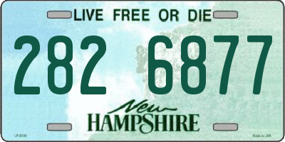 NH license plate 2826877