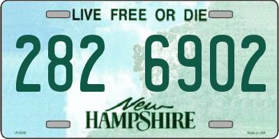 NH license plate 2826902
