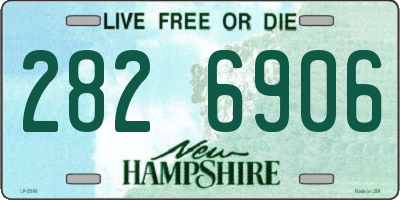 NH license plate 2826906