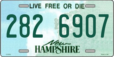 NH license plate 2826907