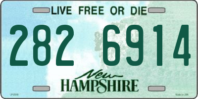 NH license plate 2826914