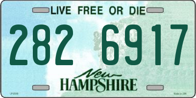 NH license plate 2826917