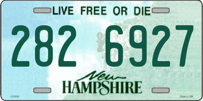 NH license plate 2826927