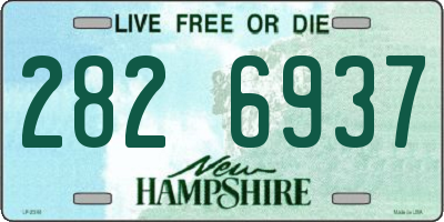 NH license plate 2826937