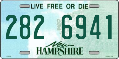NH license plate 2826941