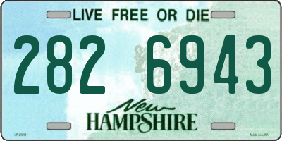 NH license plate 2826943