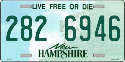 NH license plate 2826946
