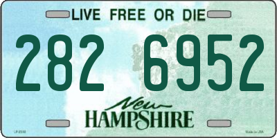 NH license plate 2826952