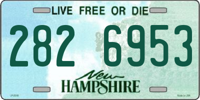 NH license plate 2826953