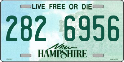 NH license plate 2826956