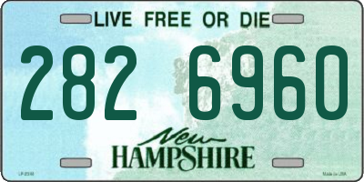 NH license plate 2826960