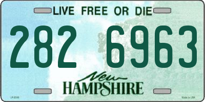 NH license plate 2826963