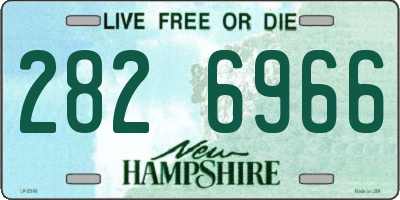 NH license plate 2826966