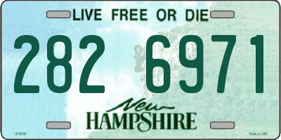 NH license plate 2826971