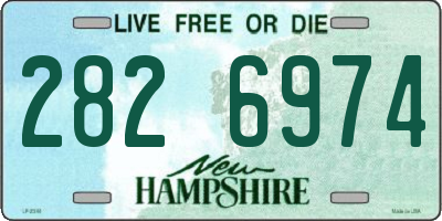 NH license plate 2826974