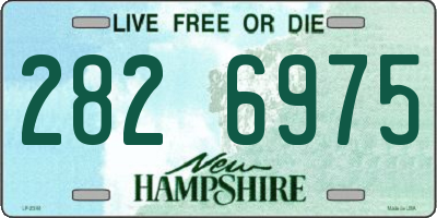 NH license plate 2826975