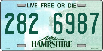 NH license plate 2826987