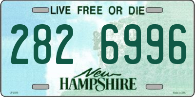 NH license plate 2826996