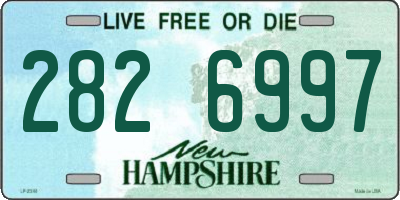 NH license plate 2826997