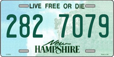NH license plate 2827079