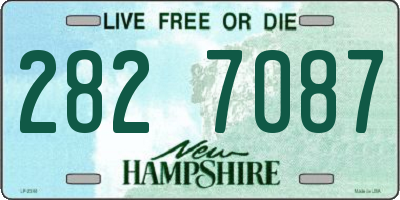 NH license plate 2827087