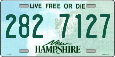NH license plate 2827127