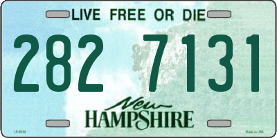NH license plate 2827131