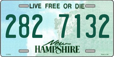 NH license plate 2827132