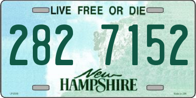 NH license plate 2827152