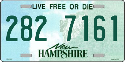 NH license plate 2827161
