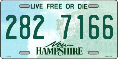NH license plate 2827166