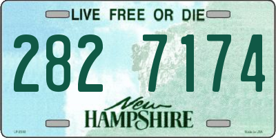 NH license plate 2827174