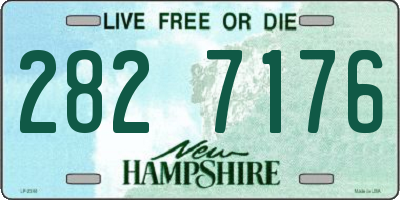 NH license plate 2827176