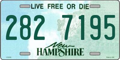 NH license plate 2827195