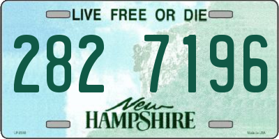 NH license plate 2827196