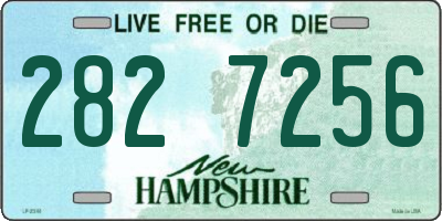 NH license plate 2827256