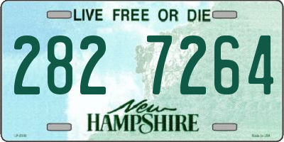 NH license plate 2827264