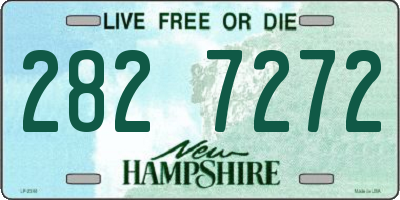 NH license plate 2827272