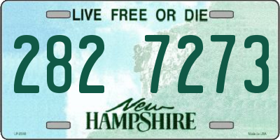 NH license plate 2827273
