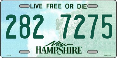 NH license plate 2827275