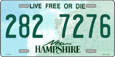 NH license plate 2827276