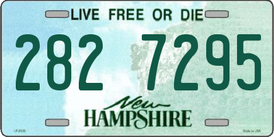 NH license plate 2827295